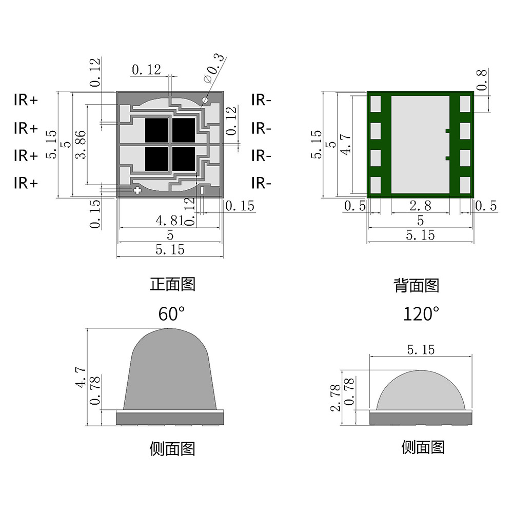 5050ҽ740nm810nm850nm940nm۷Ħ5050