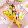 Cartoon gel pen for elementary school students, teaching stationery, children's slime, anti-stress, internet celebrity, Birthday gift, wholesale