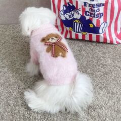 国境を越えて犬の猫の服を提供して、ミンクのベルベットを真似て保温セーターを厚くして、熊ヨークシャーの博美テディの服装よりも