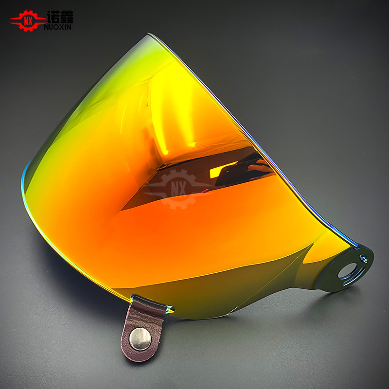 Suitable for Flat Bell Bullitt Retro Helmet Lenses, Color-Changing Anti-Fog Stickers, Day and Night Universal Accessories