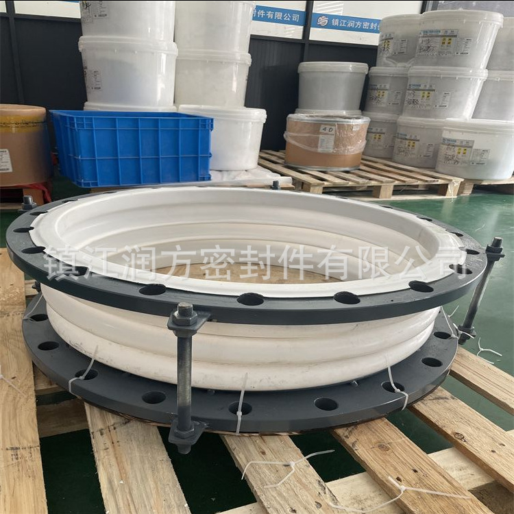 供应PTFE四氟衬里补偿器 轴向型聚四氟乙烯防F4衬里补偿器