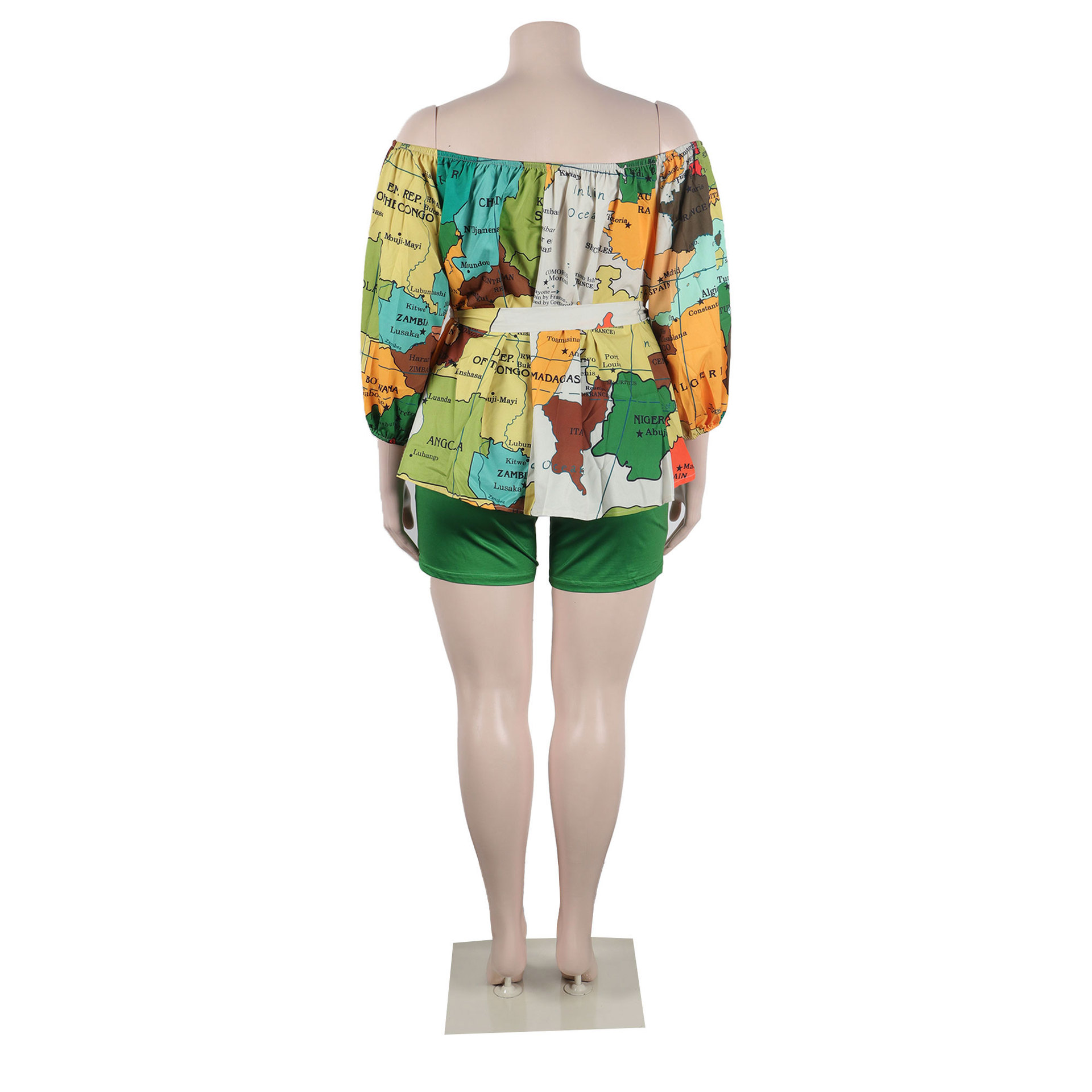 Sexy Printing Suit Club Wear