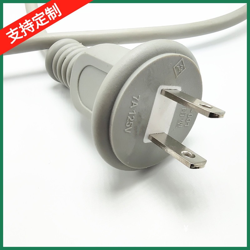 专业生产日本两芯插头电源线 优质日式延长线VCT日本塑料防水型线