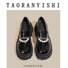 ���СƤЬŮ2023���¿�Ӣ���L��ɫ����Ь�ٴ�͹���ϵ�ɸ��ЬŮ