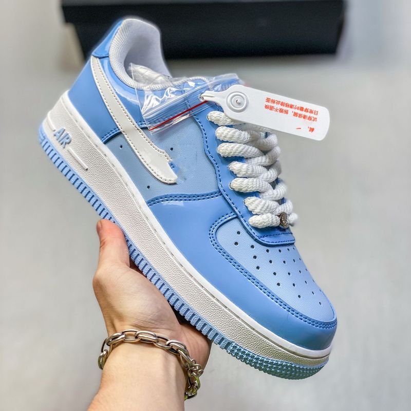 純正オリジナル AF1 共同ブランドワーカー 2.0 エアフォース 1 黄緑パテントレザーロートップカジュアルスニーカー男性と女性のスポーツトレンディな靴|undefined