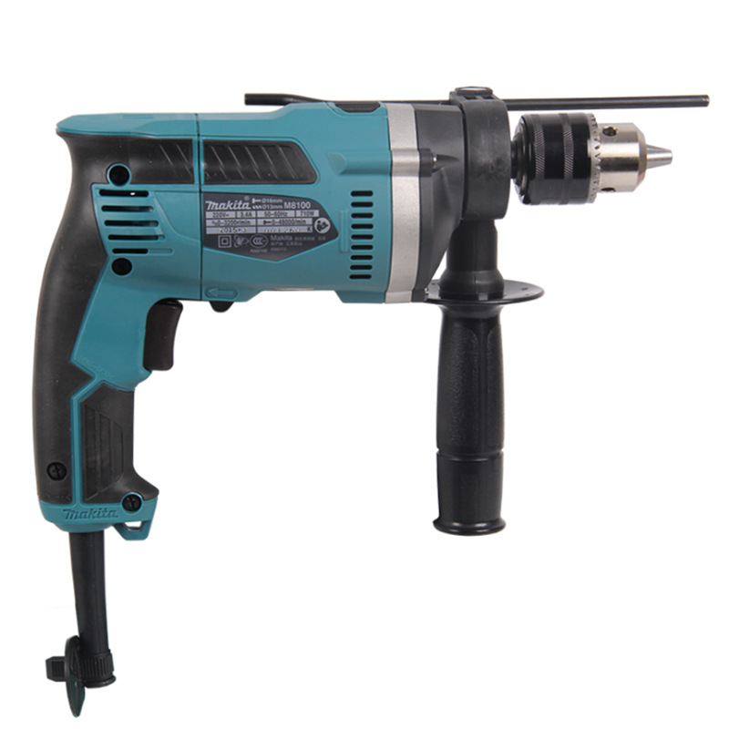 Muchida Muchida taladro eléctrico de impacto doméstico 13mm pequeño destornillador de martillo eléctrico taladro eléctrico 710W herramientas eléctricas