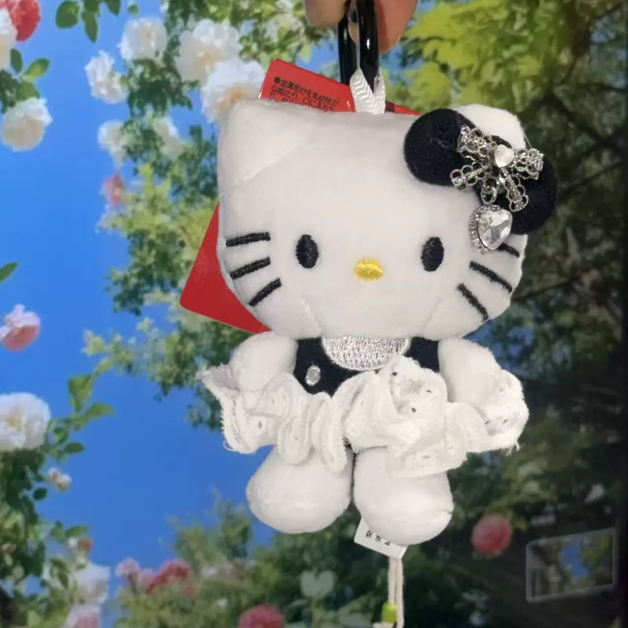 Плюшевая подвеска-брелок для ключей (Hello Kitty) симпатичная кукла, мягкая мини-плюша 10+ вариантов дизайна, подарок 0.038 кг