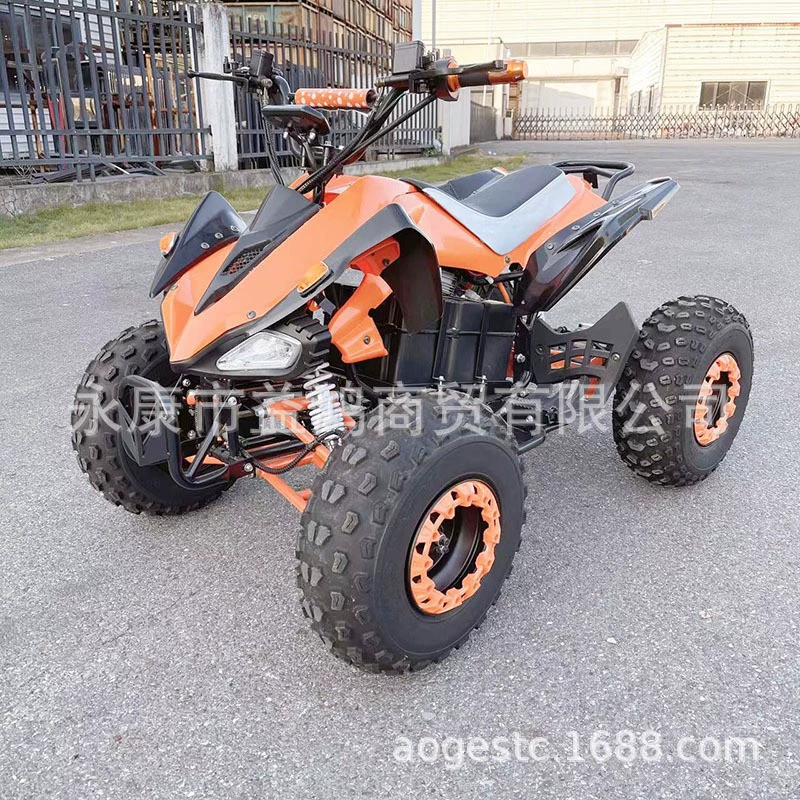 Вездеход Kawasaki четырёхколёсный горный внедорожный мотоцикл карт квадрат ATV электрический маленький Марс пляжный велосипед