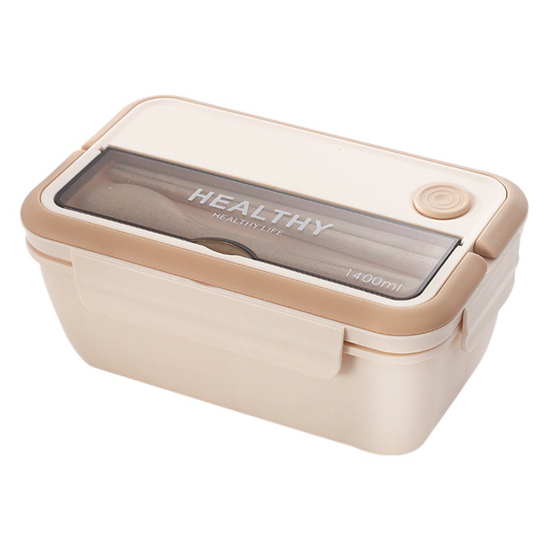 Compartimiento portátil aislado caja de almuerzo horno de microondas calefacción caja de almuerzo estudiante trabajador de oficina caja de almuerzo