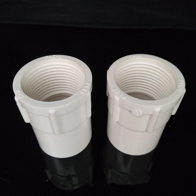 UPVC给水管件配件 内丝直接 PVC供水内直 厂家批发 pvc管件批发