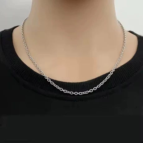 欧美纯钛o字链项链手链钛合金十字链DIY手链项链饰品厂家批发