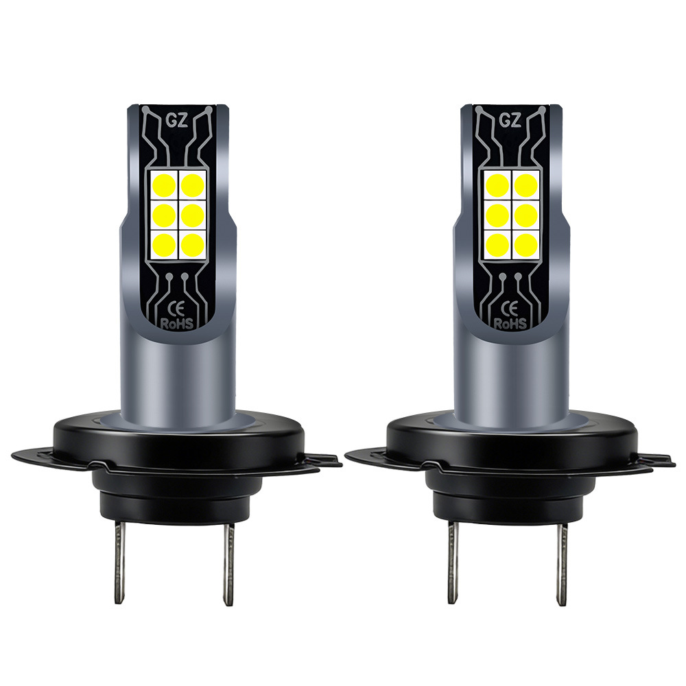 Cross-border new product 12smd LED bulbs, headlights H11 H7 9005 9006 H4 car LED fog lights