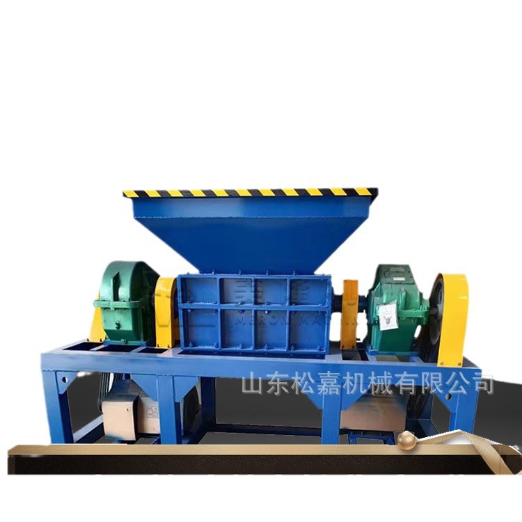 triturador de metal de bloque de aluminio pesado triturador de plástico de residuos de hierro y acero de residuos de aluminio equipo de trituración y tratamiento