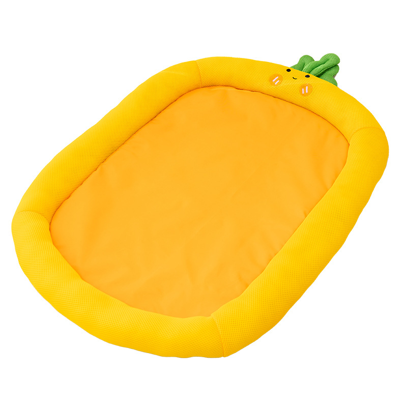 Primavera y verano gato lindo dibujos animados sexo opuesto nido de recinto perro verano perrera transpirable para gatos cojín para perros nido para mascotas