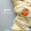 Polka dot flower [selected fabrics are soft, skin-friendly and non-pilling]