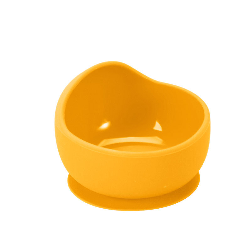 Vajilla de Silicona para Bebés/Niños, Incluye Tazón y Cubiertos, Antideslizante