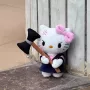 hellokitty可爱毛绒斧头挂件