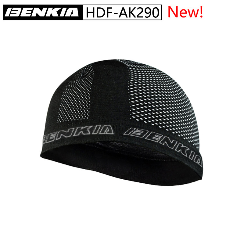 BENKIA HDF-AK290 오토바이 헬멧 헤드 기어 땀 흡수 통기성 야외 승마 보호 하프 헤드 커버