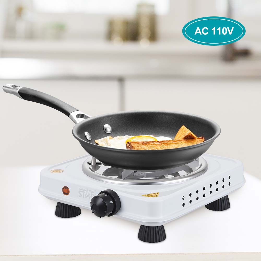 WinningStar Cross-border US 110V hogar 900W temperatura constante protección contra sobrecalentamiento placa de incienso doble mosquito horno de calefacción eléctrica