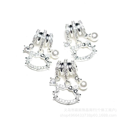 Senyi Jewelry Copper Inlaid Zirconium Zərgərlik ara hissələri - silver-plated-copper-base