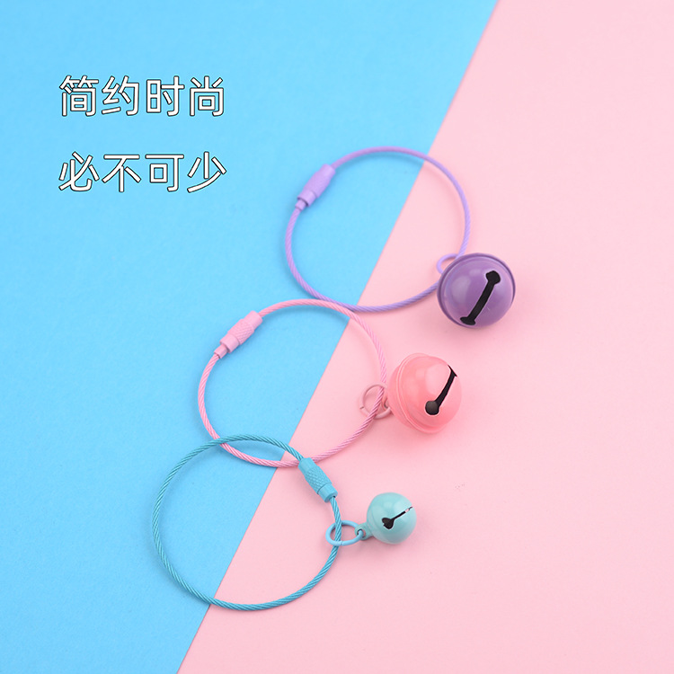 DIY pintura color anillo abierto anillo de conexión de metal hecho a mano solo anillo pulsera collar de color caramelo llavero material