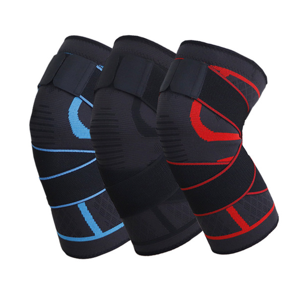 Elastic basketball knee pads