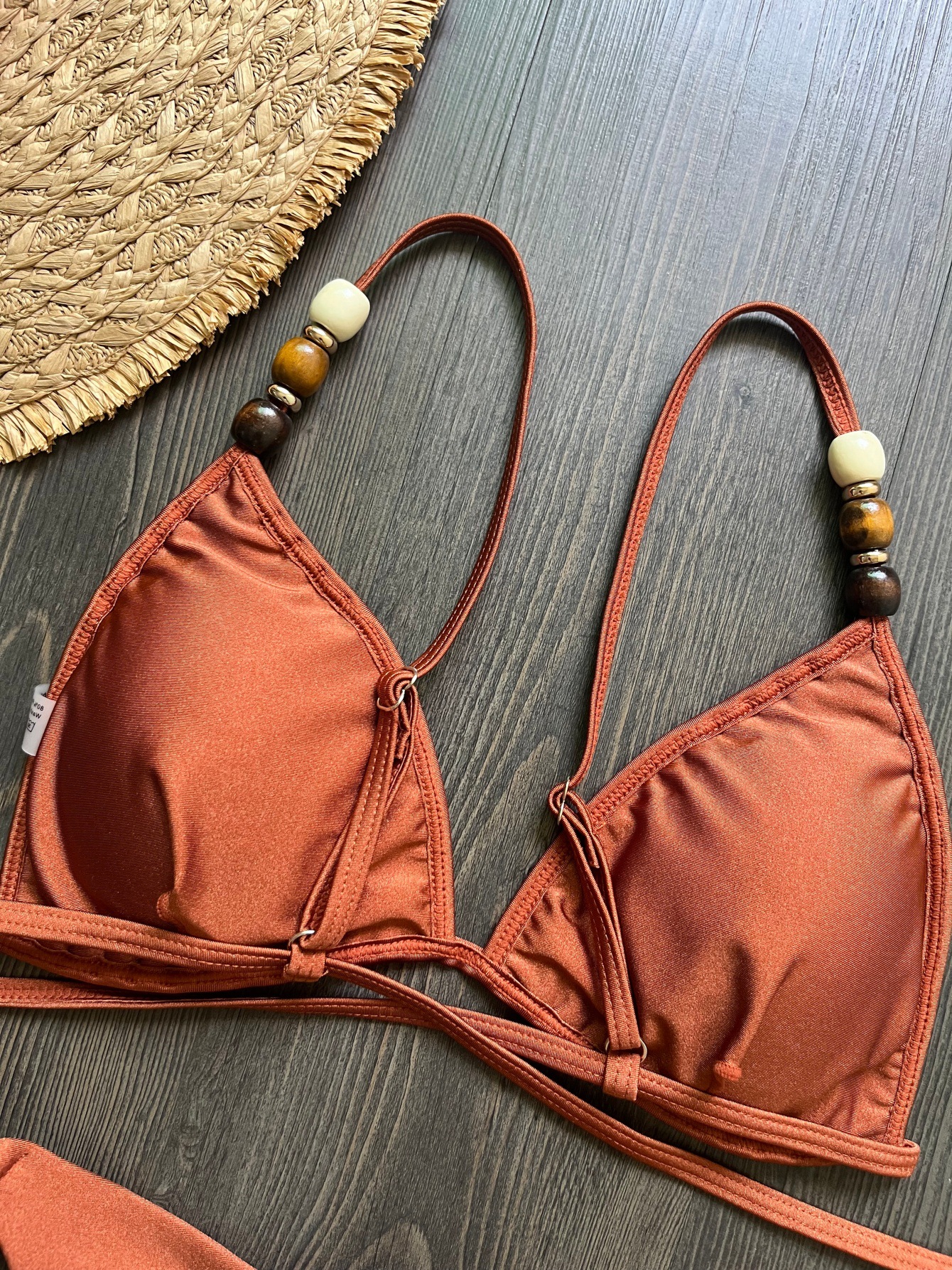 Women's Bikini Set Solid Colour Two Piece Swimsuit For Women_voghion.com