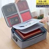 Capacious organizer bag, card holder for business cards for documents