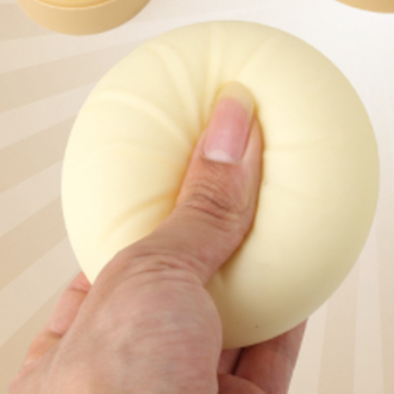 Simulación de bolos de pellizco pellizco juguete de descompresión horquilla de vapor grande bolos de descompresión juguete de ventilación multicolor bolos de leche