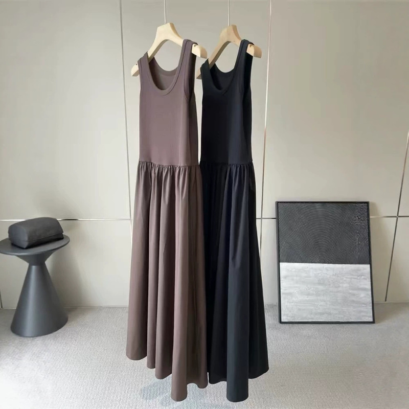 Special offer, no returns or exchanges! Original price 129. Cotton poplin vest dress, new spring 2026 collection, elegant for commuting Special offer, no returns or exchanges! Original price 129. Cotton poplin vest dress, new spring 2026 collection, elegant for commuting