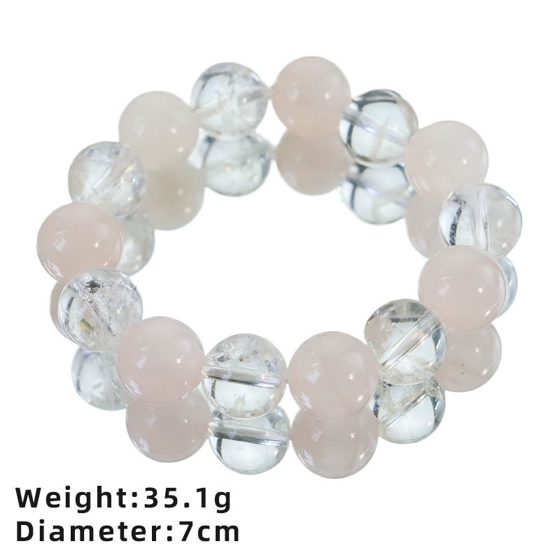Pulseras de cristal de polvo natural originales, nuevos estilos chinos exquisitos y versátiles para enviar a amigos y amigas cuerdas de cuentas DIY joyas de mano