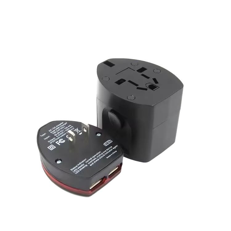 Fabricante USB global multi-país de viaje universal de viaje enchufe de conversión convertidor de enchufe universal multifuncional