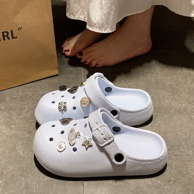 【Retro Fashion】Saturn Small Diamond Hole Shoes for Women, Summer Breathable Eva Versatile Outdoor Birkenstock Style Clog Sandals 【Retro Fashion】Saturn Small Diamond Hole Shoes for Women, Summer Breathable Eva Versatile Outdoor Birkenstock Style Clog Sandals