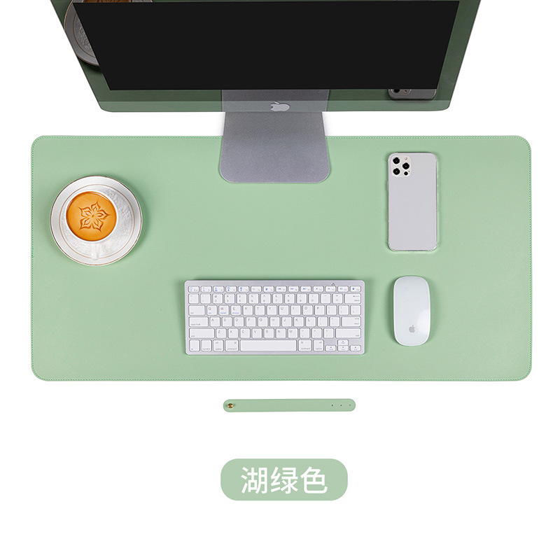 現品コンピュータマウスマット超大型オフィステーブルパッド大防水皮革パッド|undefined