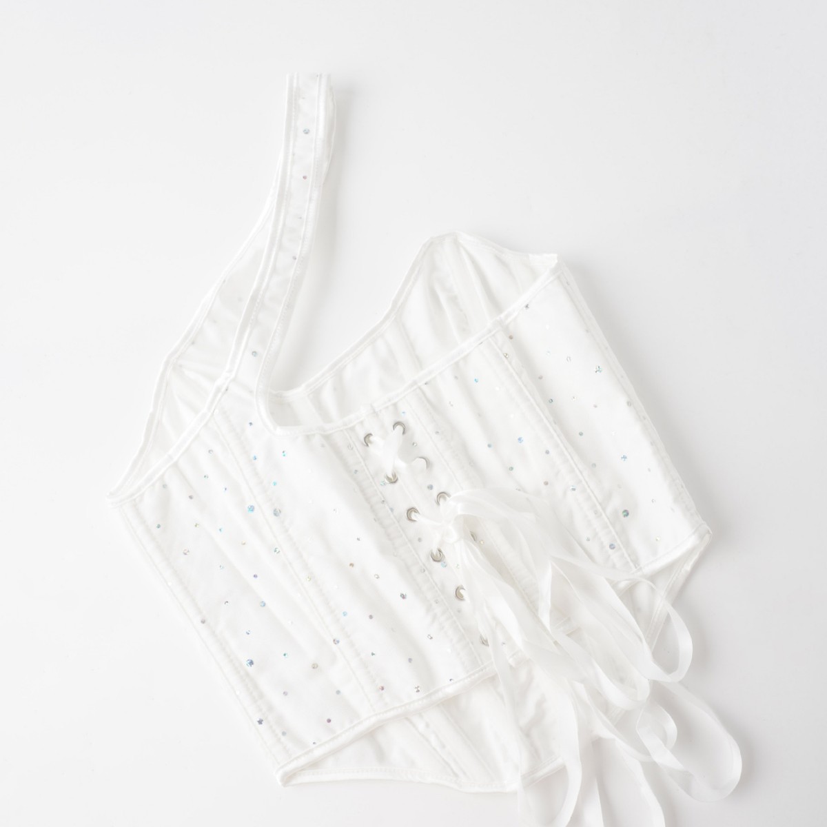 Maestro blanco gorgeoso corset de sequillas delgado galía modelado chaqueta de plástico puede ser mayorista transfronterizo temu