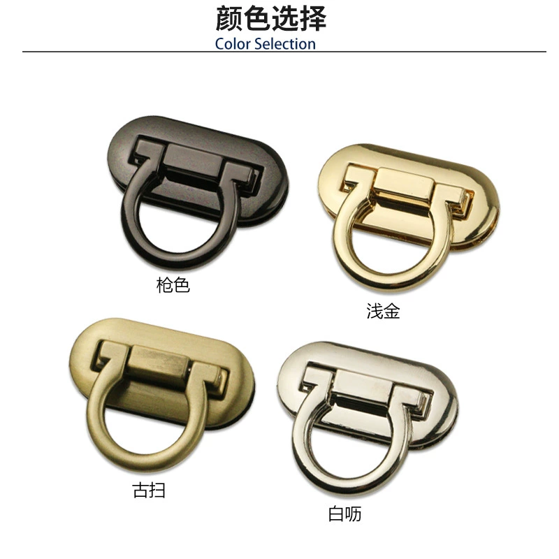 Golden bag accessory