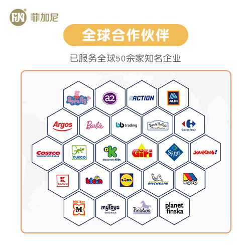 Feigani educación temprana de los niños bloques construcción educativos iluminación madera montado grandes partículas pueden morder niños y niñas Juguetes