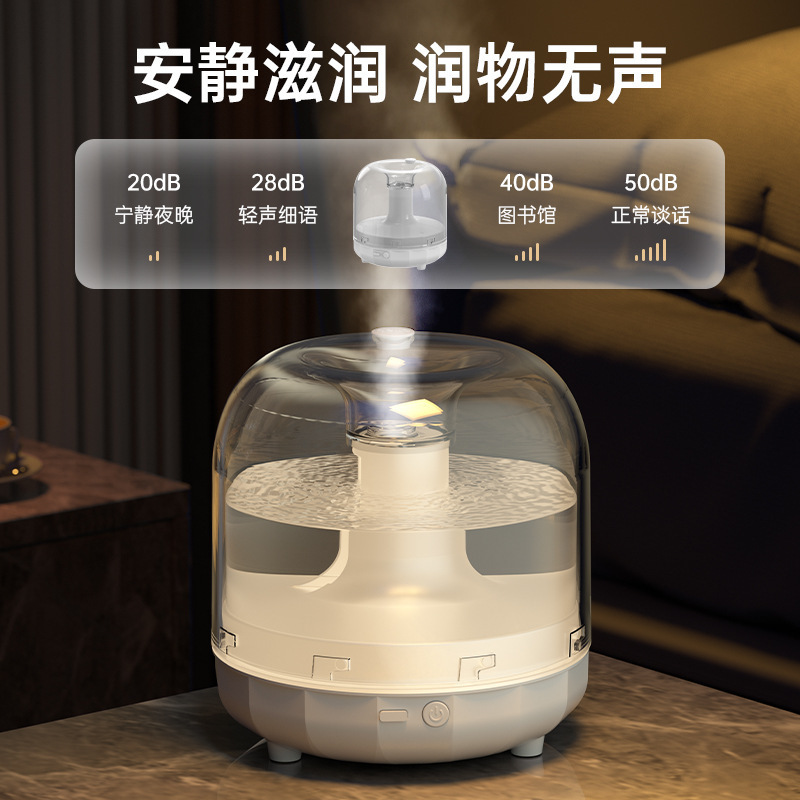 加湿器家用孕妇婴儿静音大雾量雾化器小型空气净化器卧室空调房办|undefined