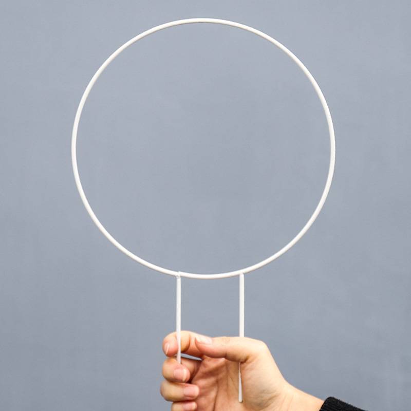 ★★단철 모양 등산 프레임-흰색 라운드