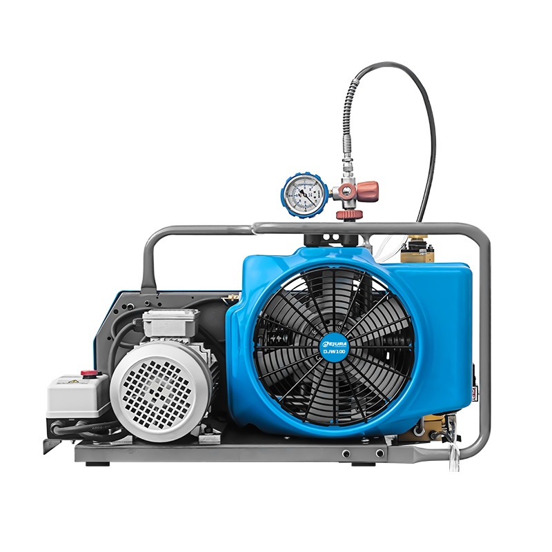 Breathing air filling pump 30MPa high-pressure air compressor with automatic start-stop function, 380V 50Hz