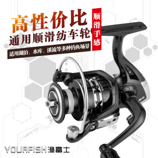 Factory wholesale fishing Fuji X series Metal Head fishing wheel fishing reel spinning wheel fishing gear raft fishing wheel