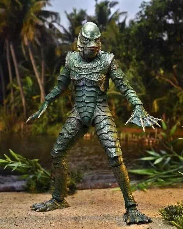NECA 04822 Global Monster Black Lag Lagger биологический рыбаакер 7-дюймовая движущаяся модель коробка