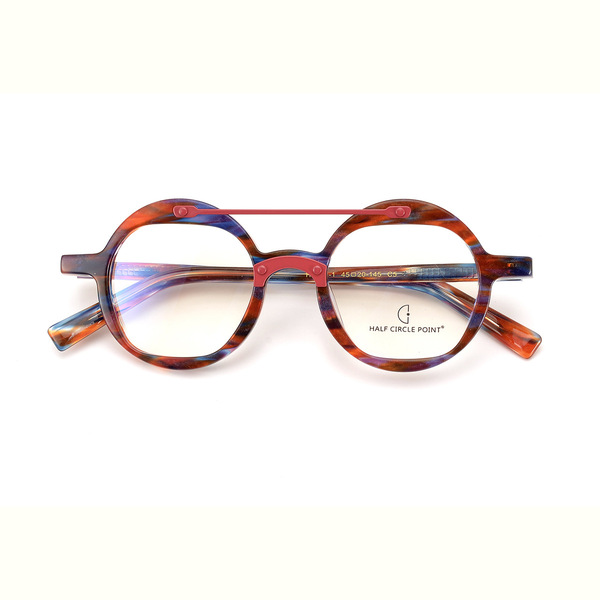 Quality fashionable trend retro glasses
