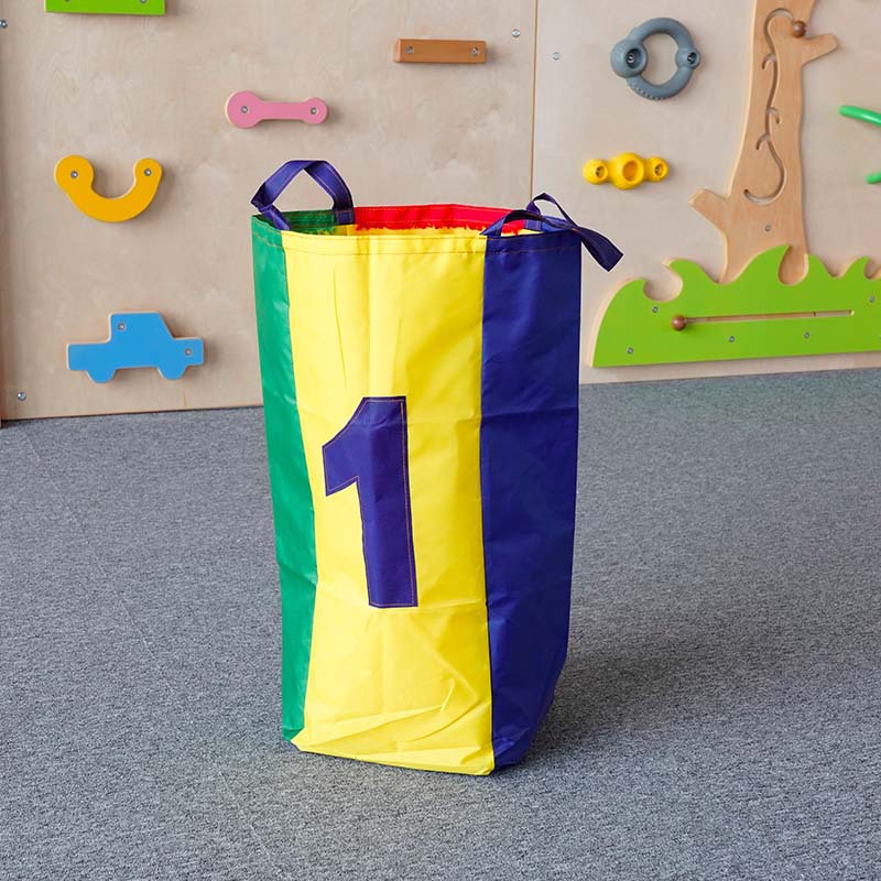 Bolsa de salto digital de doble capa, bolsa de salto de tela de Oxford para niños, bolsa de salto de tela de jardín de infantes para padres e hijos, actividades de expansión y ayuda educativa sensorial