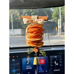 大橘イタリアオレンジシート車内ストラップDIY手作り材料シナモン車掛け装飾壁掛けクリスマス祭りプレゼント