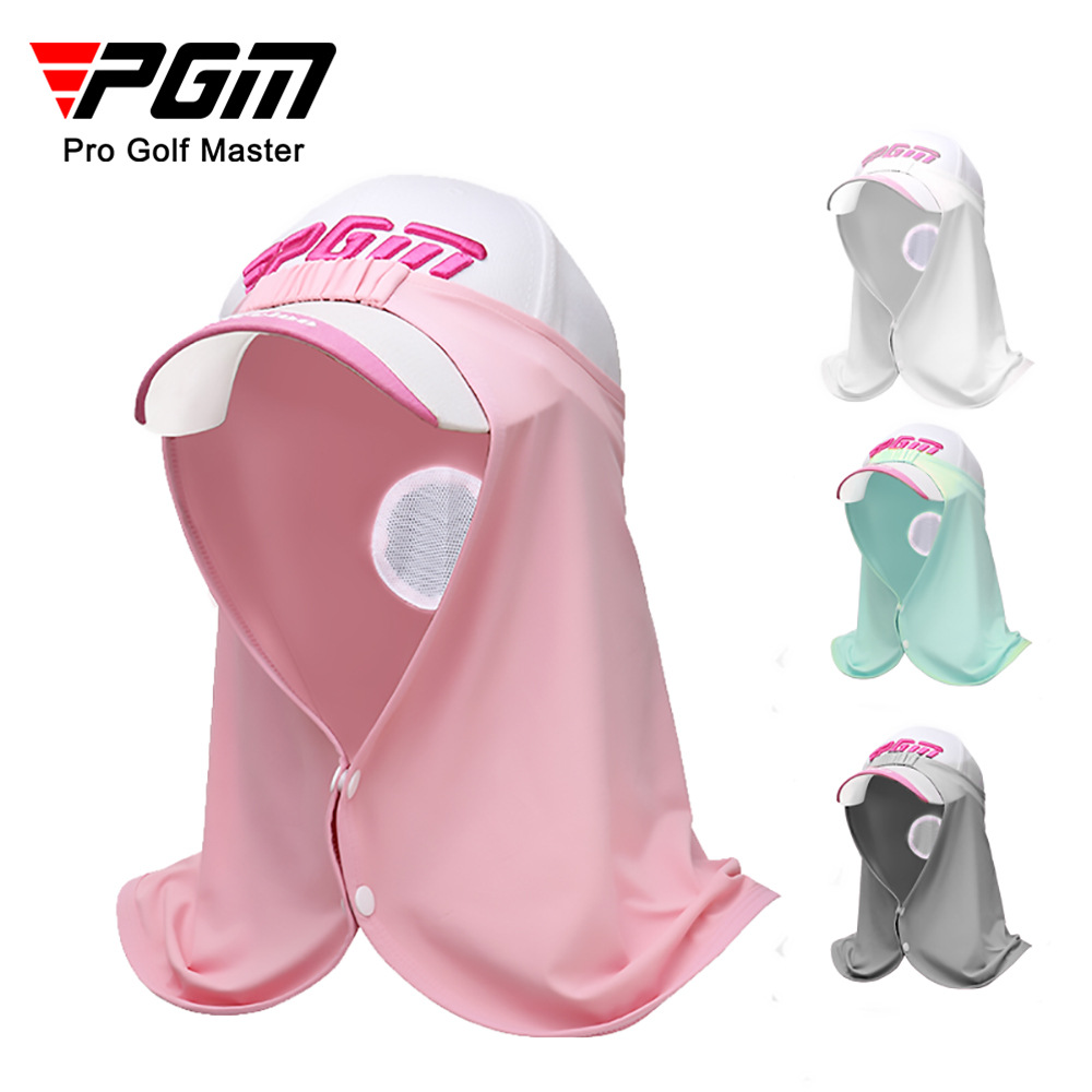 Khăn quàng cổ chống nắng PGM mùa hè chất liệu lụa lạnh cho nam nữ — WB001 màu xanh băng