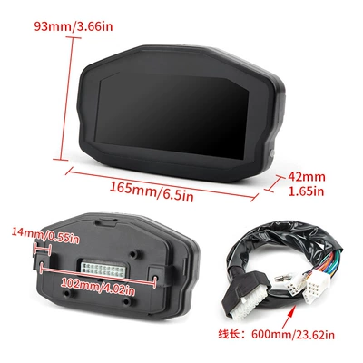 Motorcycle Modified LCD meter du Motosiklet cihazları