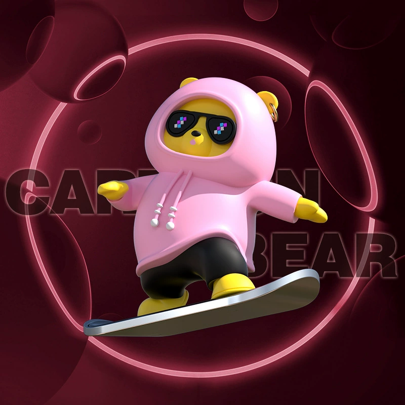 Cartoon skateboard, cute screen, new collection, anti-stress