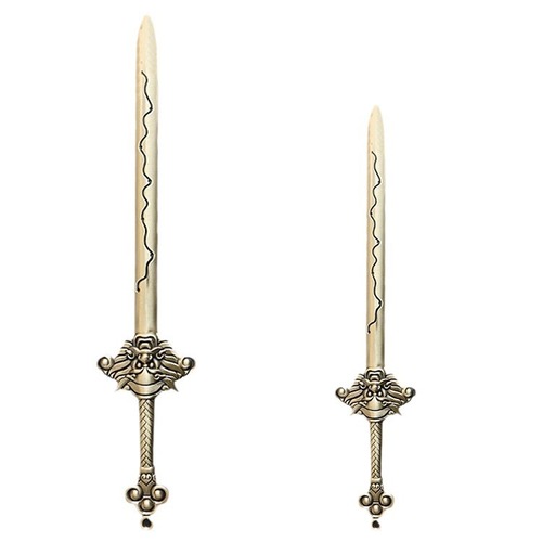 Brass Lion Head Seven Star Sword Art Ornament Pure Copper Pendant Decoration Home Feng Shui Ornament Crafts Wholesale