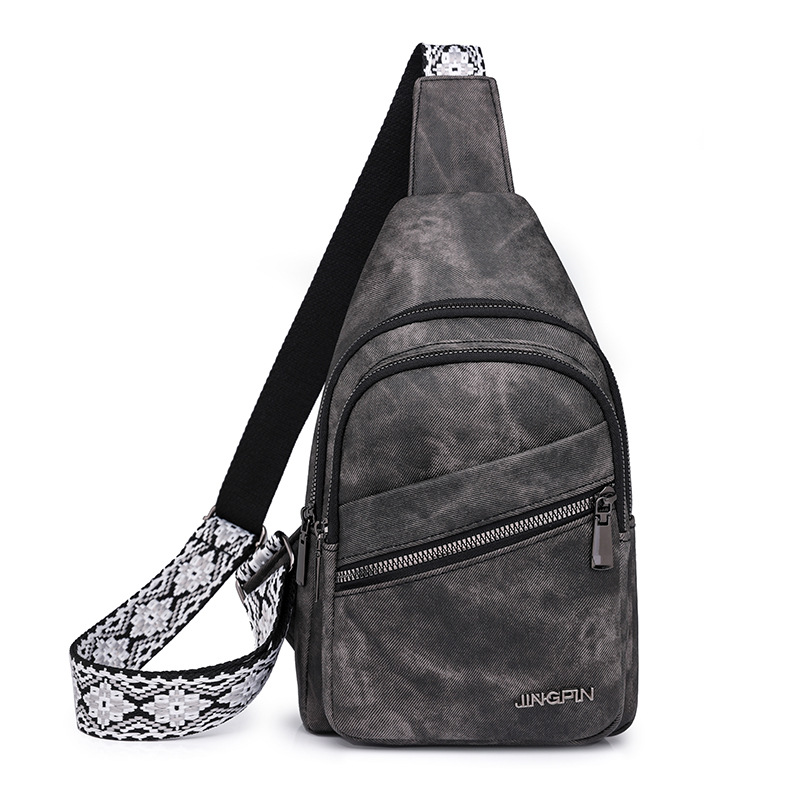 Bolso de pecho de mujer de cuero suave de la pu de alta gama para mujer de la nueva tendencia de las señoras, bolso de pecho coreano de color sólido de la moda simple